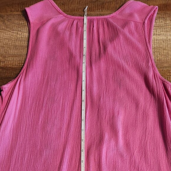 Old Navy Boho Sleeveless blouse size large - Picture 5 of 8